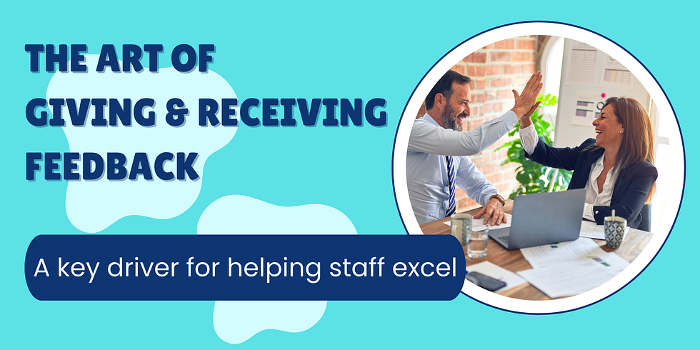 The Art of Giving and Receiving Feedback - 10 Sept hero image